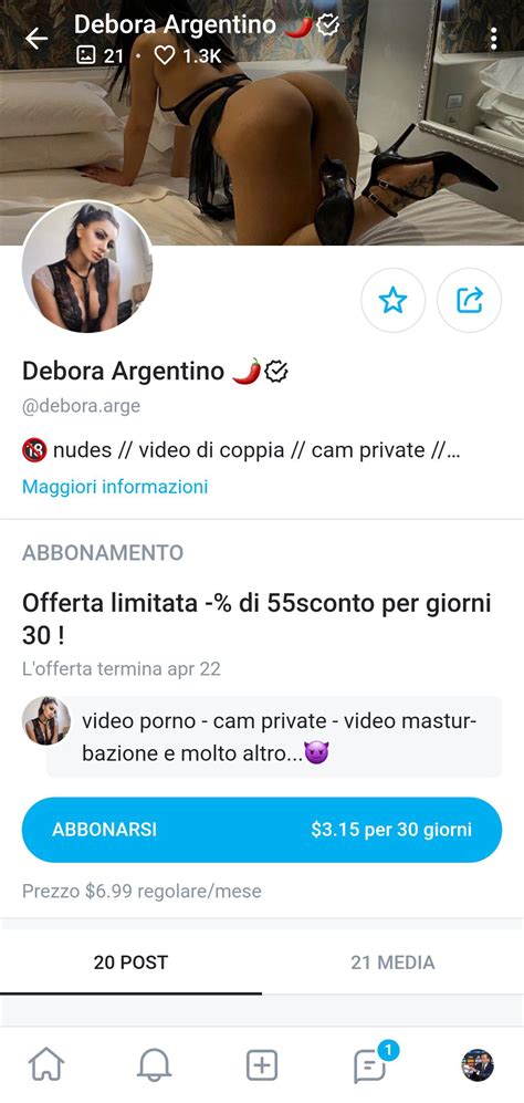 debora argentino porno